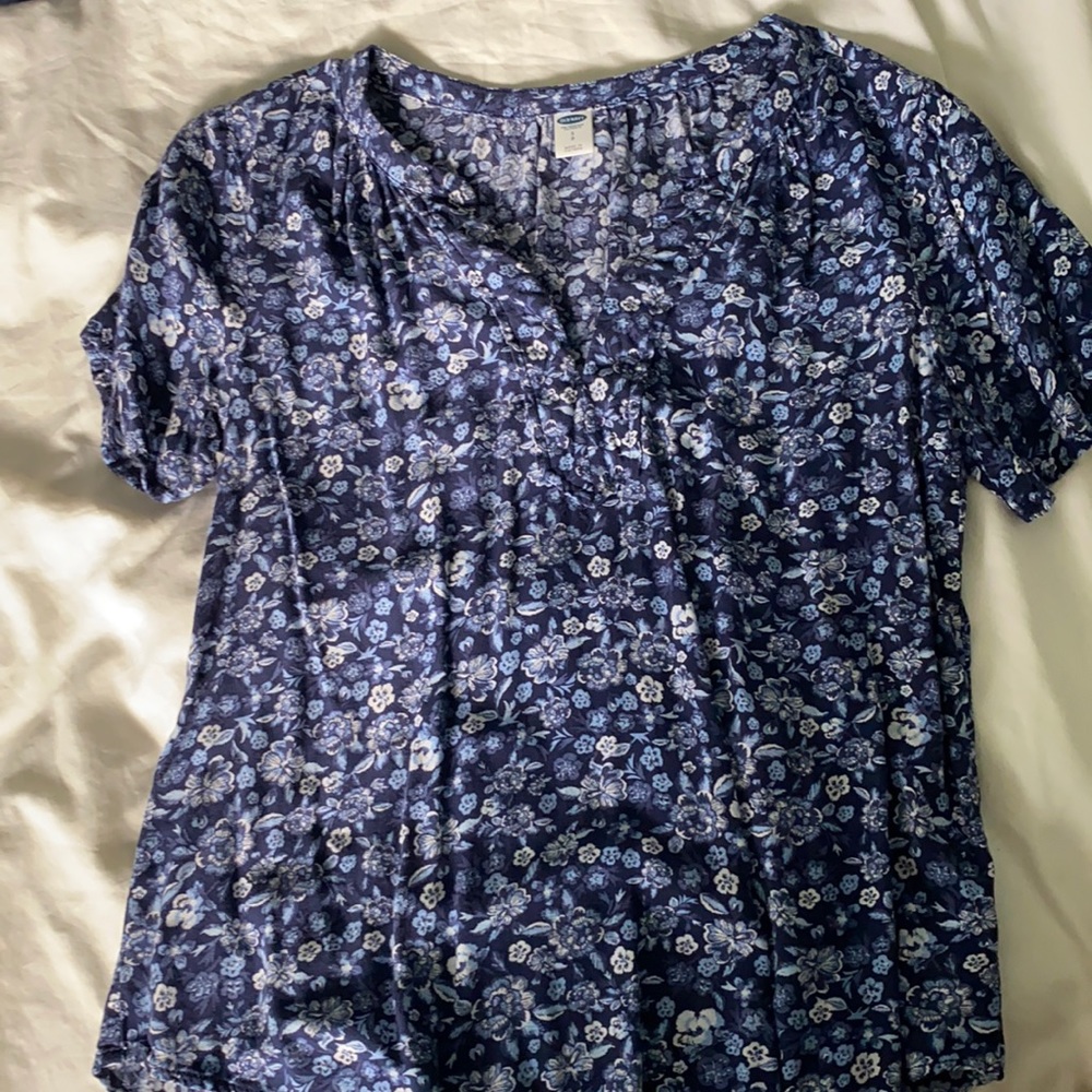 Floral Cap Sleeve Top